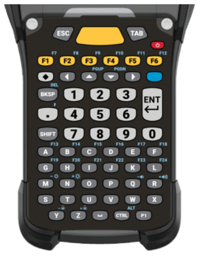 Zebra KYPD-MC9358ANR-01 – Tastatur, kabelgebunden (Dock), US-Layout (EN) – für Zebra MC93
