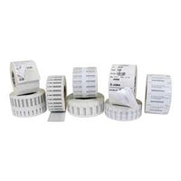 Zebra Drucketiketten, 44 mm × 19 mm, weiss, PP, permanent selbstklebend