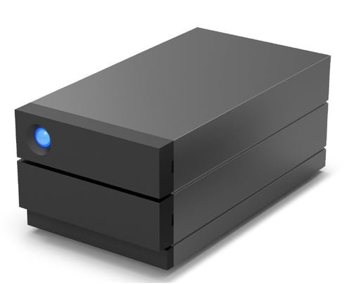 LaCie 2big RAID – 2-Bay Desktop – 48 TB HDD vorinstalliert, für 3,5" HDD