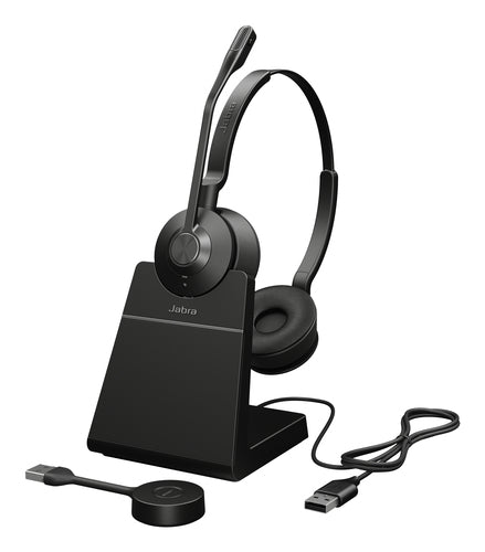 Jabra Engage 55 SE – Duo Headset – USB‑A (Link 400A), für UC