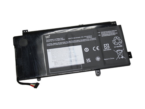 BTI Notebook-Akku – für Lenovo – 67 Wh, 15,2 V (4 Zellen) – Schwarz