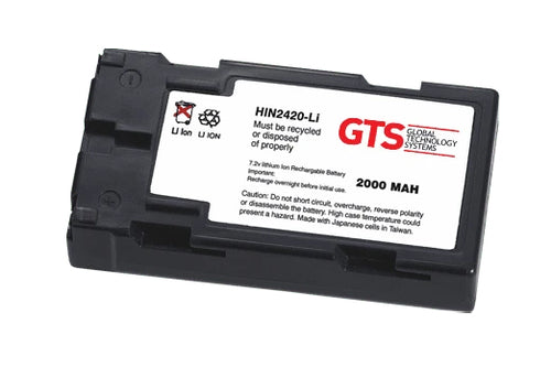 GTS Akku Li-Ion 7,4 V 2400 mAh – für Intermec Antares 2420/2425/2430 und andere