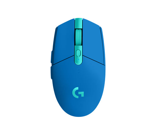 Logitech G G305 – Gaming-Maus – Kabellos (Bluetooth/2,4 GHz), 12000 DPI, Rechts, Blau