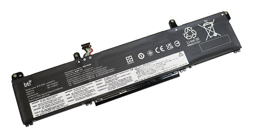 BTI Notebook-Akku – für Lenovo ThinkPad P14s (5. Gen.) – 75 Wh, 11,61 V (3 Zellen) – Schwarz