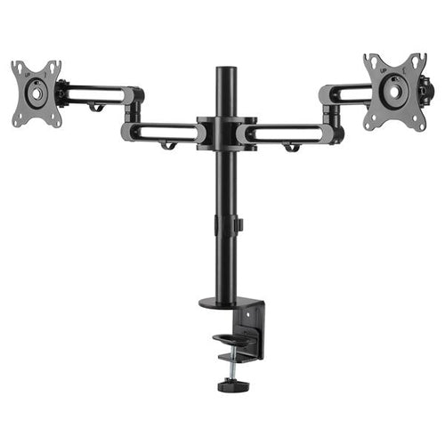 StarTech.com Doppel Monitorarm – Monitorarm Tischhalterung – Klemme/Durchführung – 2 Monitore – bis 32"