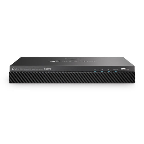 TP-Link VIGI NVR2008H-8MP NVR – 8 Kanäle, PoE, 2 Laufwerksschächte, für ONVIF