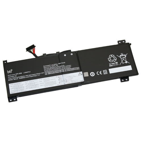 BTI Notebook-Akku – für Lenovo – 45 Wh, 11,52 V (3 Zellen) – Schwarz