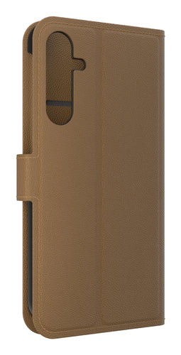 ZAGG Booklet-Hülle – für Apple iPhone 16E/15/14 – Braun