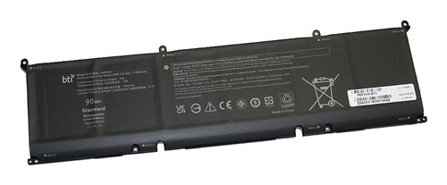 BTI Notebook-Akku – für Dell Alienware M16 R2, Inspiron 16 7640 – 90 Wh, 11,7 V – Schwarz