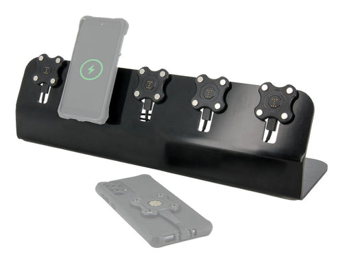 Mobilis ENERGYDOCK Ladestation (UK) – 120 W, 5× Steckplätze