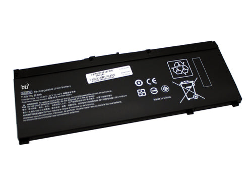 BTI Notebook-Akku – für HP – 52,5 Wh, 15,55 V (3 Zellen) – Schwarz
