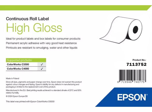 Epson Endlos-Kartonschilder (nicht klebend), 51 mm × 33 m