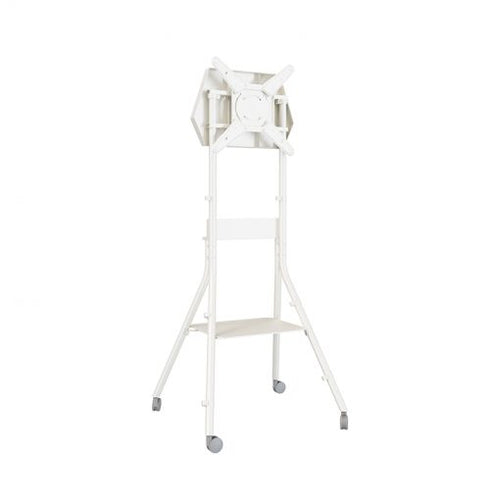Hagor HA ST ONE:QUICK 8232 – Standfuss, bis 55", VESA 400 × 400 mm, 35 kg, Drehen, weiss