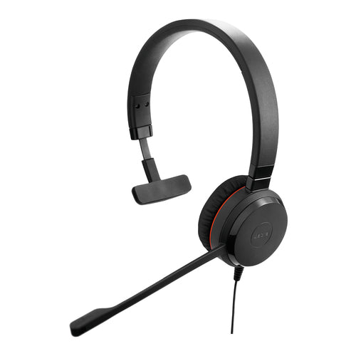 Jabra Evolve 30 II UC – Mono Headset – USB‑A, Noise-cancelling Mikrofon – für Softphone