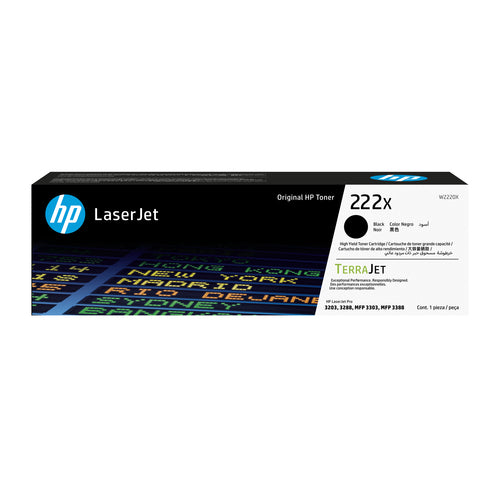 HP Toner 222X – schwarz