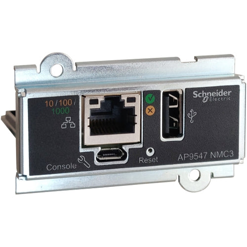 APC Netzwerk-Management-Karte – Gigabit Ethernet, RJ-45, für Easy UPS 3 Serie, Schwarz