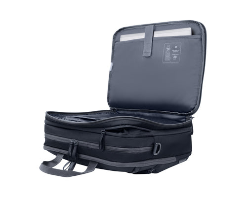 HP Notebook-Tasche bis 14" – wasserfest, abnehmbarer Schultergurt – Blau/Graphit