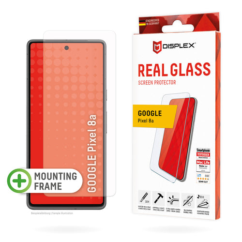 E.V.I. Displayschutz (Panzerglas), 10H – für Pixel 8A – mit Applikator