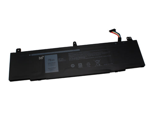 BTI Notebook-Akku – für Alienware – 76 Wh, 15,2 V (4 Zellen) – Schwarz