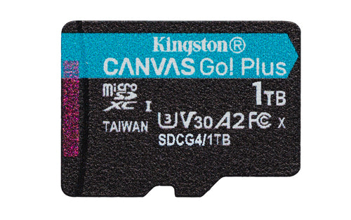 Kingston Technology Kingston Canvas Go Plus 200R Speichergerät – 1 TB, microSDXC, A2 U3 Gen4