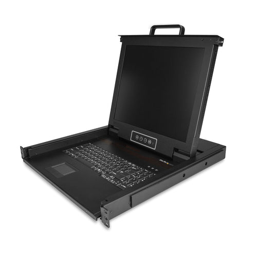 StarTech.com 17" Rack-LCD-Konsole – 1280 × 1024, 1-Port VGA KVM, USB – 1U