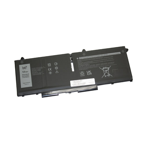 BTI Notebook-Akku – für Dell Latitude 5330, 5430, 5530 – 58 Wh, 15,2 V – Schwarz