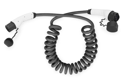 Digitus Typ 2 Stromkabel – Typ 2–Typ 2, 7,5 m, 240 V/32 A, einphasig, IP55, schwarz
