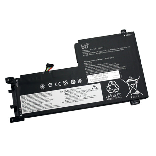 BTI Notebook-Akku – für Lenovo IdeaPad 5 15ALC05 (5B10W86) – 44 Wh, 11,1 V – Schwarz