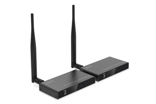 Digitus HDMI-Extender/Splitter-Set – Full HD (1920×1080), kabellos, HDMI (1×In, 2×Out) – für HDMI-Geräte – S