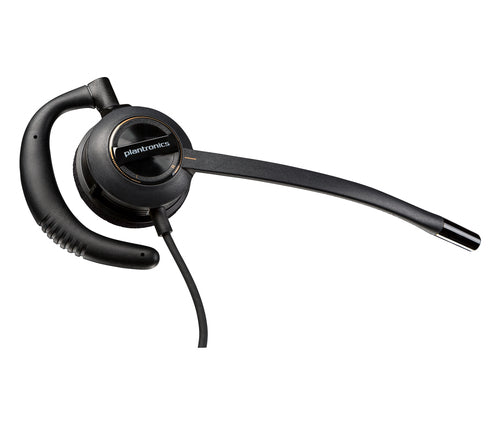 Poly EncorePro 530D Office-Headset – Ohrbügel, Mono, Kabel, Schwarz