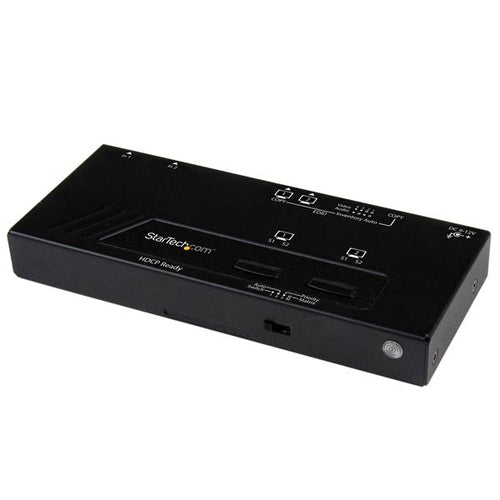 StarTech.com HDMI-Matrix, 2×2, HDMI, Auto-Switch