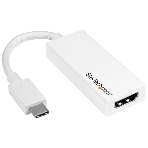 StarTech.com USB-C auf HDMI Adapter 4K 60 Hz – 0,093 m – Weiss