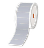 Brother Etiketten (Rolle) 50 × 25 mm – Folie, silber metallic – vorgeschnitten