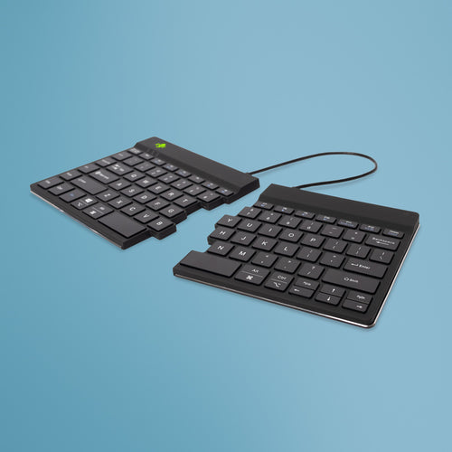 R-Go Tools Split Break – Tastatur, kabellos (Bluetooth), US-Layout (EN), ergonomisch