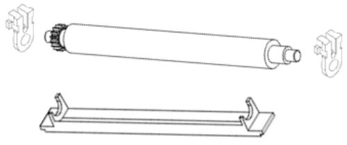 Zebra Einzugsrollen-Kit – für TTP 2000, 3 Stk.