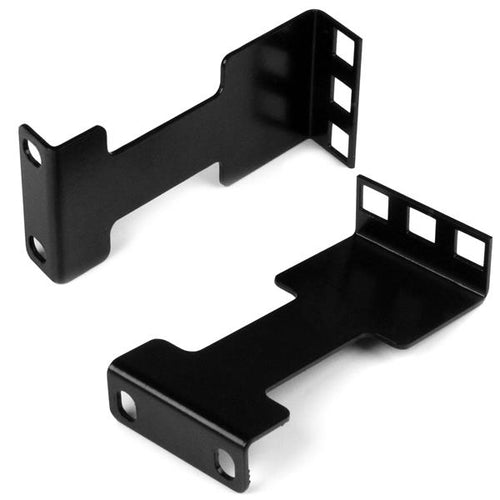 StarTech.com 4" Tiefenadapter – Tiefenadapter, 19" Rack, 1U, Schwarz, 2×