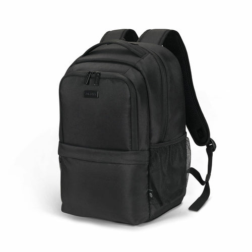 DICOTA Eco CORE Notebook-Rucksack 14,1" – 19 l, aus recyceltem PET – Schwarz
