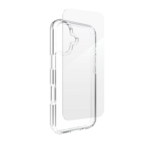 ZAGG Defence Bundle Backcover – für Apple iPhone 17, Transparent, Panzerglas