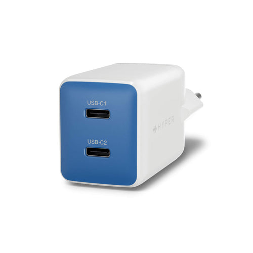 Targus HyperHyperJuice FLEX USB-Wandladegerät 45 W – GaN – Blau