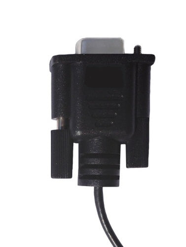 Datalogic RS-232-Kabel – DB9, externes Stromkabel, gerade – 3,7 m