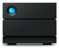 LaCie 2big RAID 16 TB – 2-Bay Desktop-DAS, USB-C (USB 3.2 Gen 2), RAID 0/1, JBOD