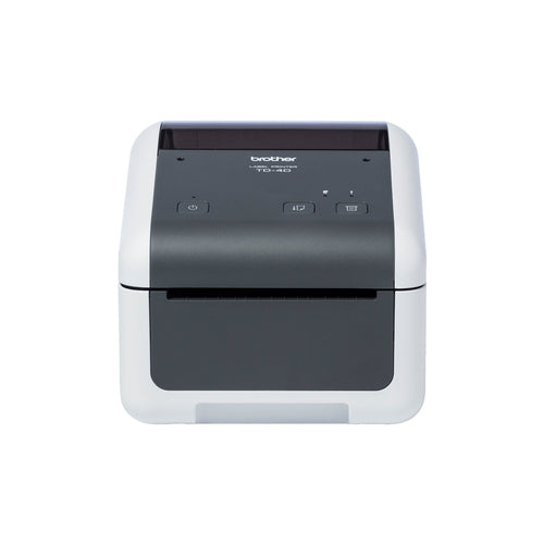 Brother TD-4520DN – Etikettendrucker, Thermodirekt, für Etiketten bis 118 mm, USB, LAN, RS-232, 300 dpi