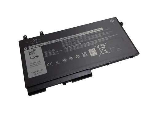 BTI Notebook-Akku – für Dell Latitude 5400 – 42 Wh, 11,4 V (3 Zellen) – Schwarz
