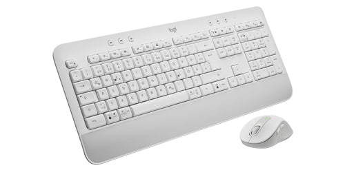Logitech MK650 for Business – Tastatur, DE-Layout (DE), Weiss