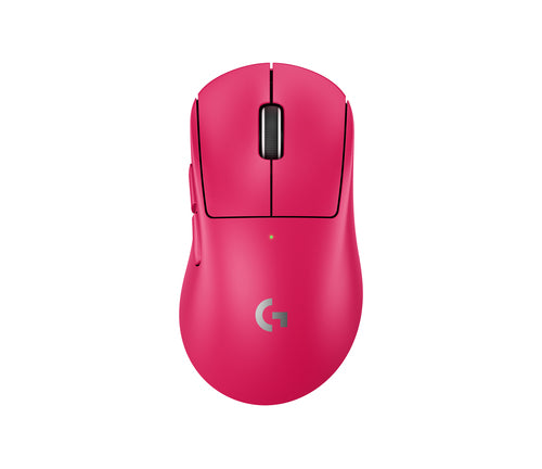 Logitech G PRO X SUPERLIGHT 2 DEX – Gaming-Maus – Kabellos (2,4 GHz), 44000 DPI, Rechts, Magenta