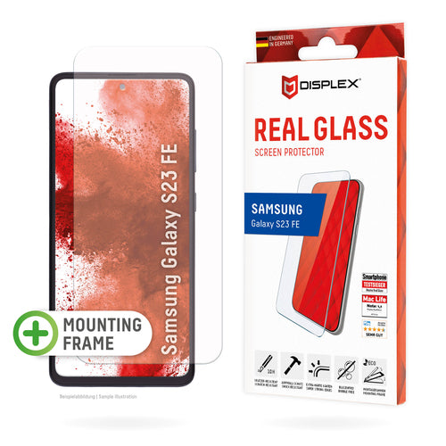 E.V.I. Displayschutz (Panzerglas), 10H – für Galaxy S23 FE – mit Applikator