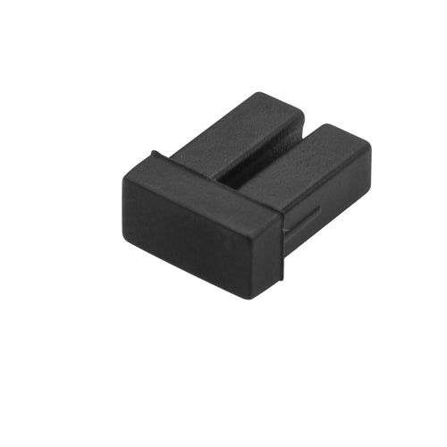 StarTech.com Staubschutzkappen – für LC, Gummi, Schwarz, 10er-Pack, 18×15×7 mm