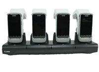 Zebra Ladestation – CRD4S-RFD8500-1R – 4-Slot, freistehend, Kontakt – Schwarz
