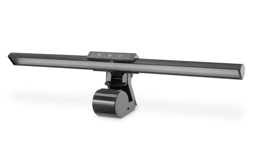Digitus Monitor-Zubehör – LED-Leuchte 5 W, 250 lm, Klemmbefestigung, Schwarz, für Monitore