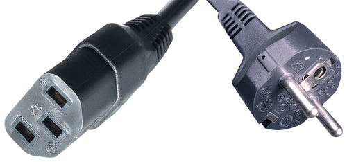 HPE Netzkabel, IEC C13 auf CEE 7-VII, 1,90 m